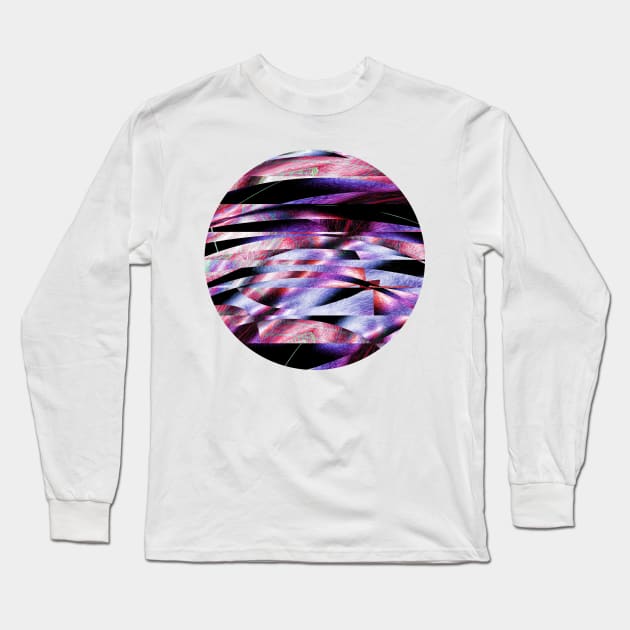 Abstract Galaxy 1 - circle version Long Sleeve T-Shirt by machare